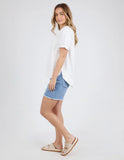 Foxwood Farrah Short Sleeve Tee - White