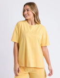 Foxwood Simplified Tee - Yellow