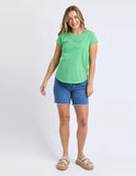 Foxwood Effortless Tee - Irish Green