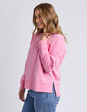 Foxwood Jayne Throw On Fleece - Rose