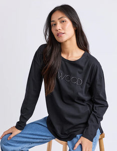 Foxwood Standard Long Sleeve - Black