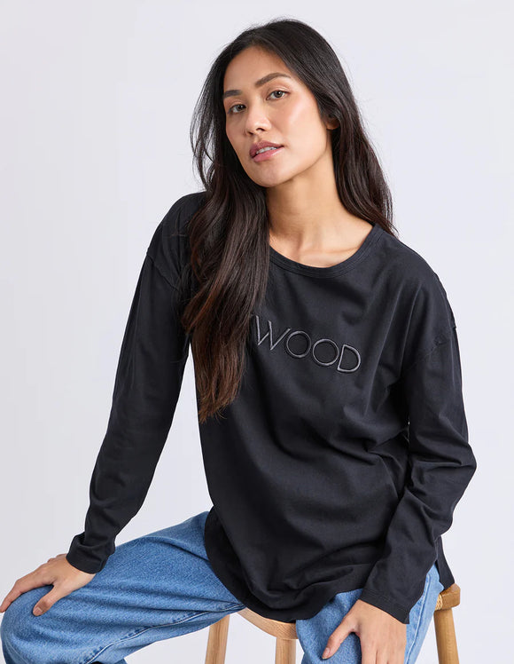 Foxwood Standard Long Sleeve - Black