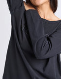 Foxwood Standard Long Sleeve - Black