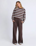 Foxwood Classic Track Pant - Coffee