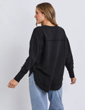 Foxwood Signature Crew - Washed Black