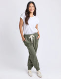 Foxwood College Track Pant - Khaki