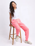 Foxwood College Track Pant - Neon Pink