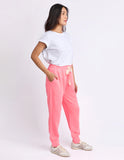 Foxwood College Track Pant - Neon Pink