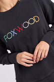 Foxwood Simplified Confetti Crew - Black