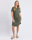Foxwood Bay Tape Dress - Khaki