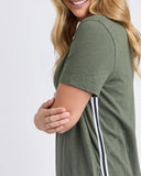 Foxwood Bay Tape Dress - Khaki