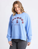 Foxwood Effortless Contrast Crew - Blue