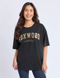Foxwood Interval Tee - Black / Gold