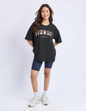 Foxwood Interval Tee - Black / Gold