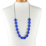 Teardrop Necklace - Blue