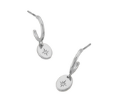 Zafino Earrings - Nala Mini Huggie Silver