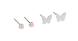 Earring - Mini Heart Stud Set