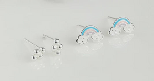 Earring - Rainbow Stud Set