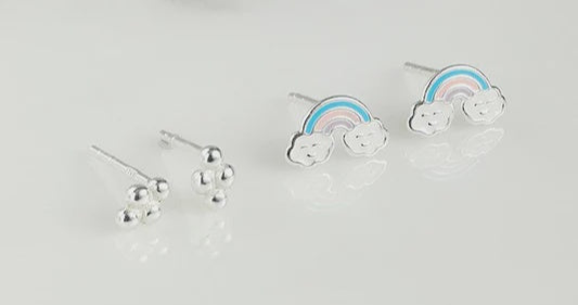 Earring - Rainbow Stud Set