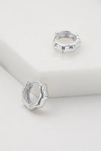 Zafino Earrings- Tamara Huggie - Silver
