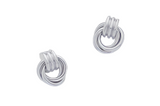 Earrings - Poppy Silver