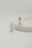 Earring - Payton Hoop - Silver
