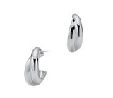 Earring - Payton Hoop - Silver