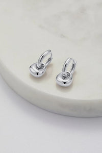 Zafino Earrings - Sadie Hoop Silver