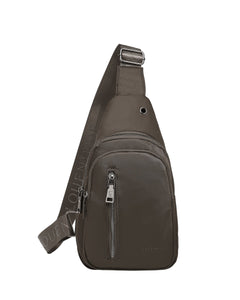 Louenhide Boyd Nylon Sling Bag - Chocolate