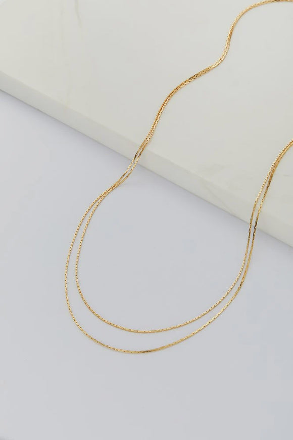 Zafino Necklace - Paris Gold