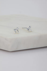 Zafino Earrings - Charlotte Stud Silver