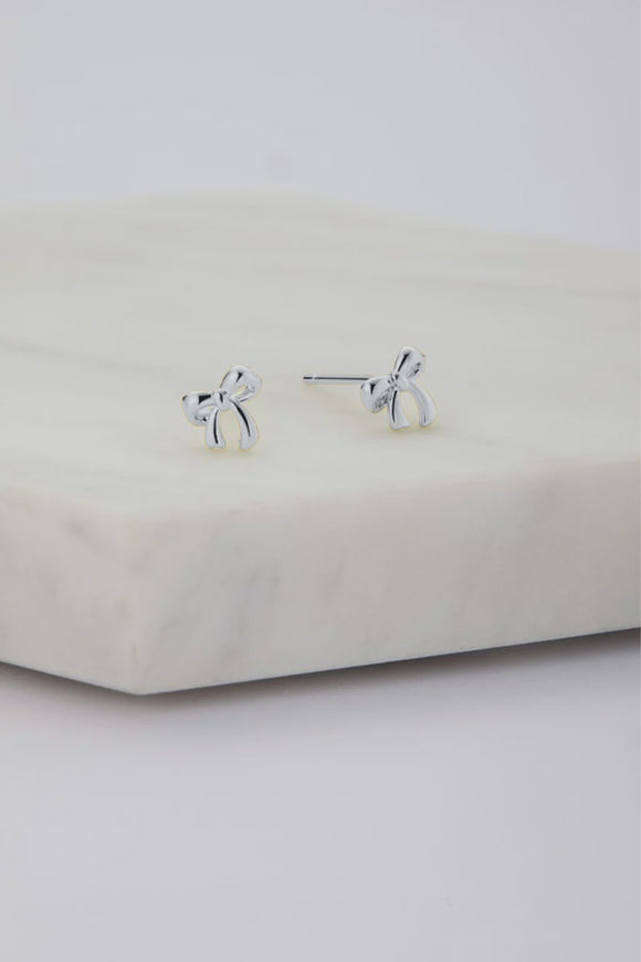 Zafino Earrings - Charlotte Stud Silver