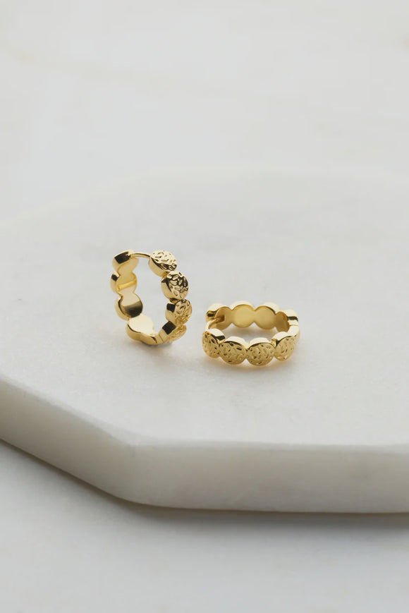 Zafino - Josie Hoop Gold