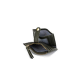 Black Caviar Designs - Ines Card Holder/ Coin Purse Black