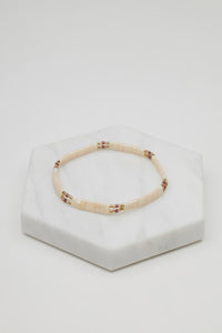 Zafino Bracelet - Tile - Blush