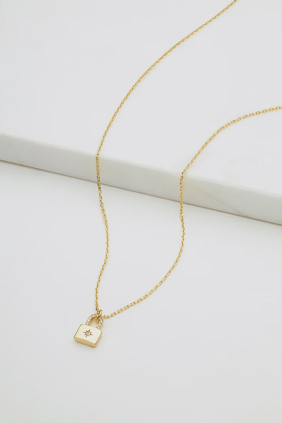 Zafino - Locket Mini Necklace - Gold