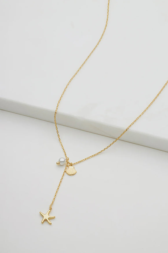 Zafino - Starfish Mini Necklace - Gold