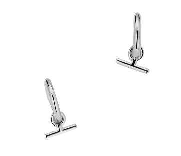 Earrings - Winnie Hoop Silver