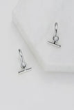 Earrings - Winnie Hoop Silver