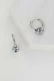 Earrings - Sadie Large Silver