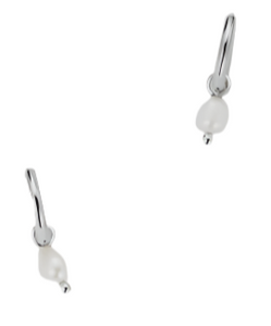 Zafino Earrings - Heidi Hoop Silver