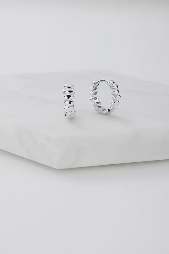 Zafino - Bailey Huggie - Silver