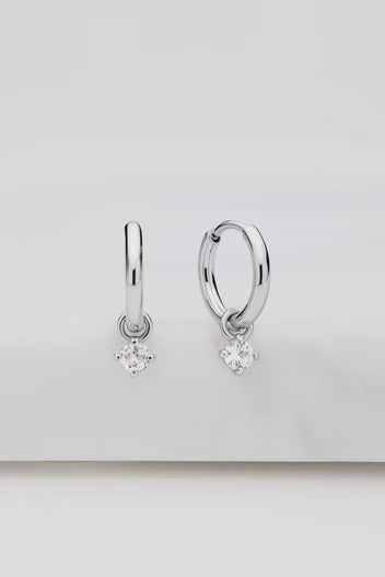 Earrings - Leila Silver