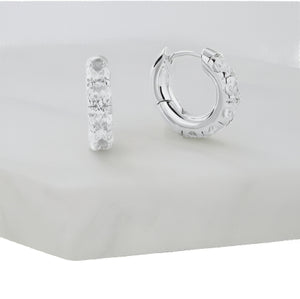 Earring - Hope Hoop Silver