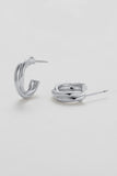 Zafino Eloise Hoop - Silver