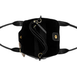 Black Caviar Designs - Margaux 2 Piece Laptop Top Handle Bag Black