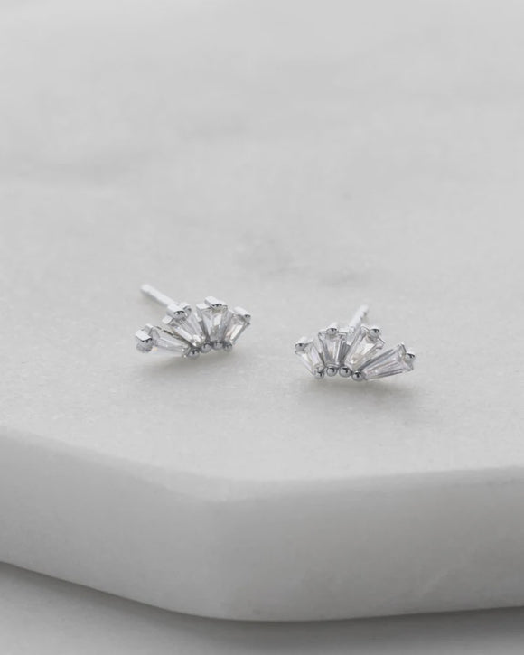 Zafino - Rue Stud Silver