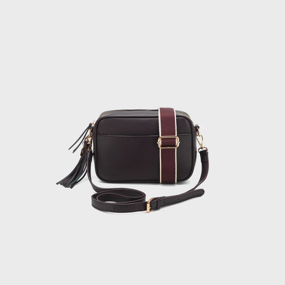 Black Caviar Designs Indie Crossbody Bag - Aubergine