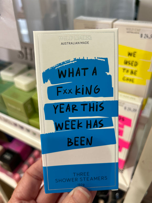 Shower Steamer - What A F*cking Year 3 Pack