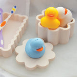 Silicone Squeezy Bath 3pc Toys - Ducks